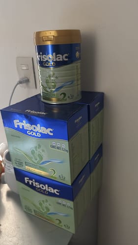 Customer photo review of Frisolac Gold 2 (6-12 Meses) 3 Pack 3.6 Kg