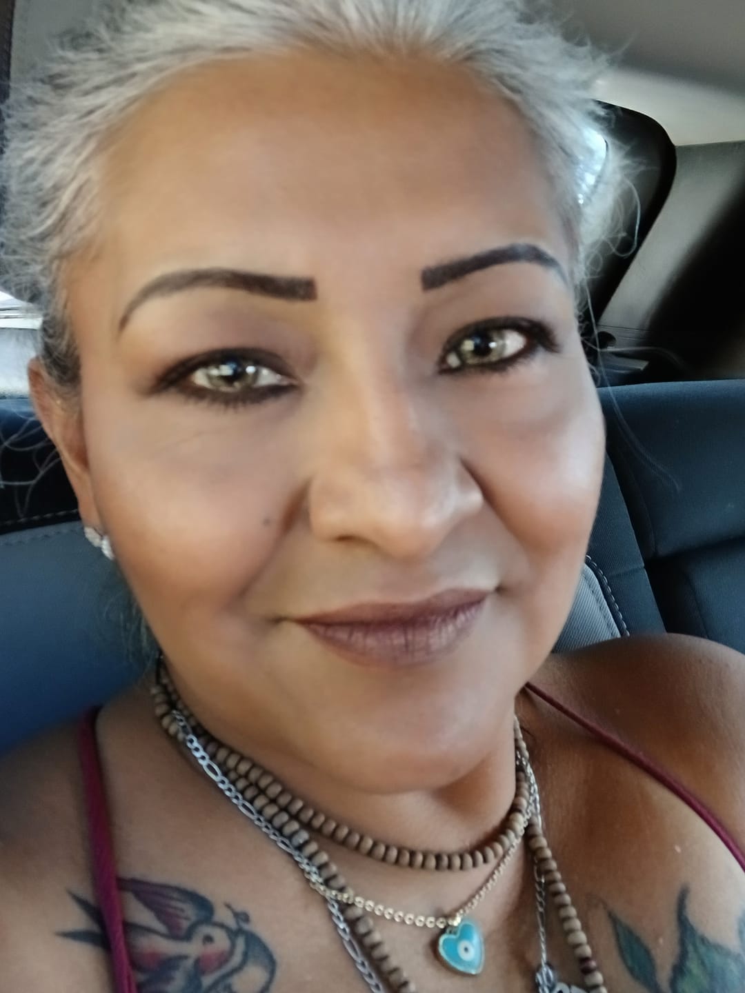 Customer photo review of DNA Taylor Brown Hazel Prescription Coloured Contact Lenses