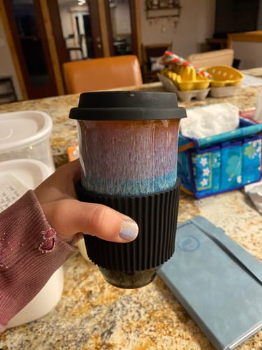 Customer photo review of Monsoon Cup 16oz (Includes Lid & Band)