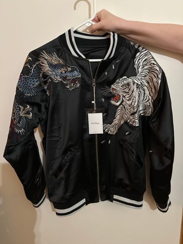 Customer photo review of Four Legendary Creatures Sukajan Souvenir Jacket