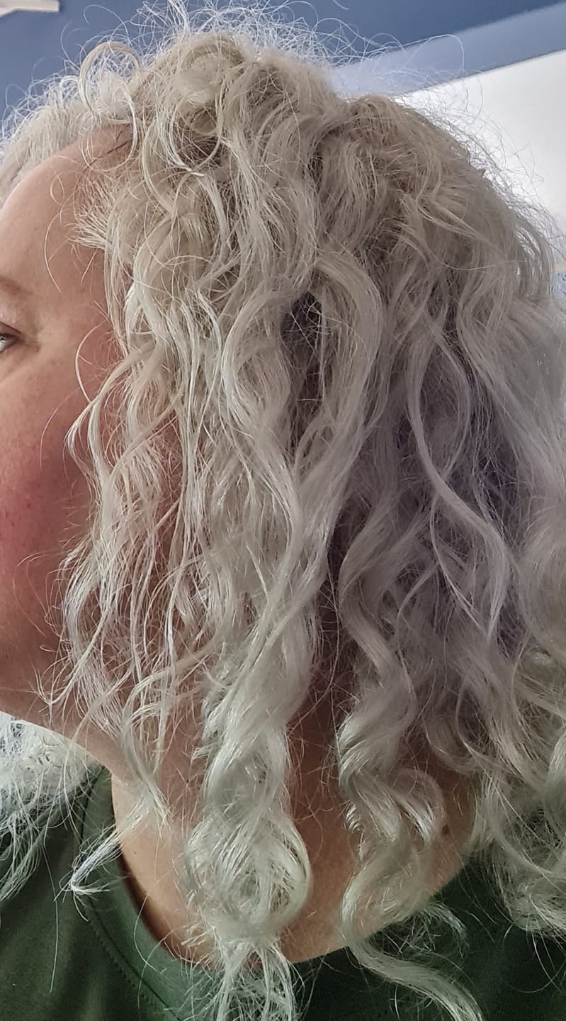 Customer photo review of Kick Your Brass Toning Cleanser