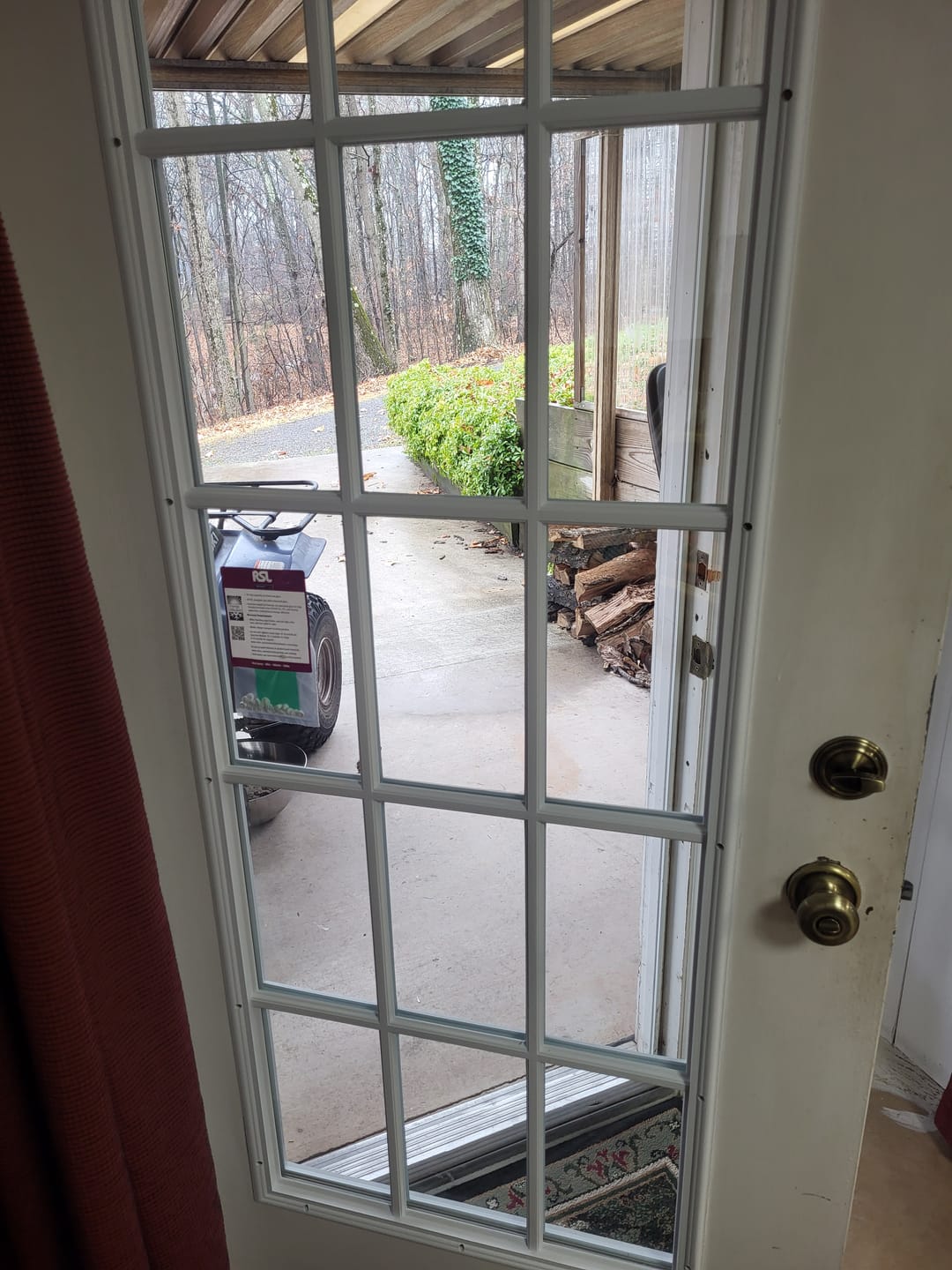 Customer photo review of Clear 15 Lite Glass and Frame Kit (Full Lite)