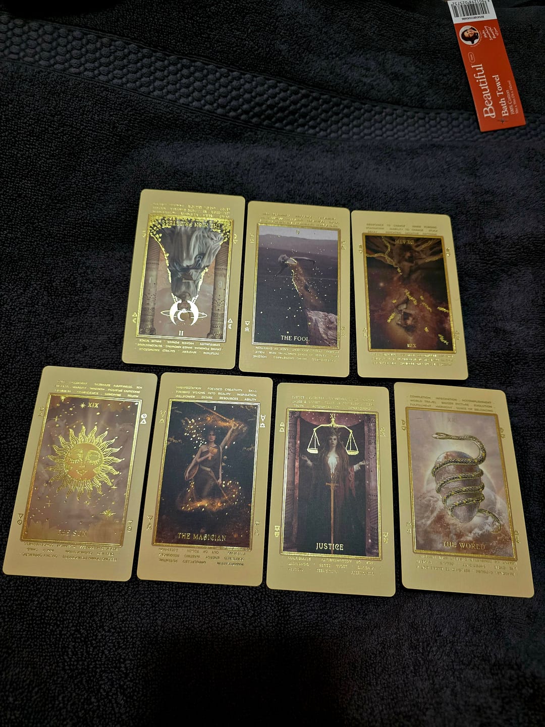 Customer photo review of Lucid Dreams Beginners Tarot • With Keywords™ {EDITION 4}