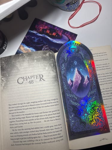 Customer photo review of Court of Dreams bookmark