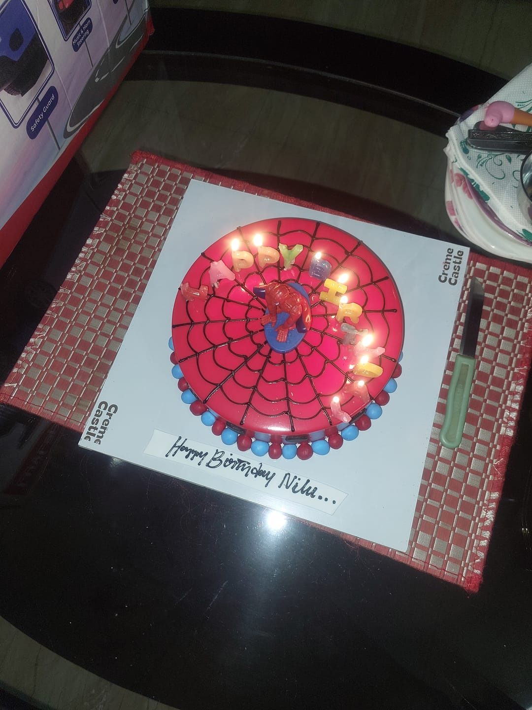 Customer photo review of Spidey Web