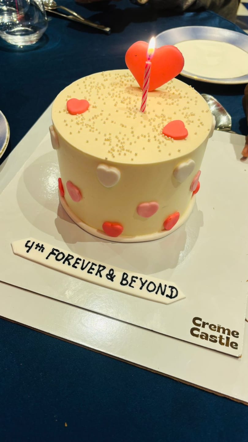 Customer photo review of Pastel Pink Valentine Cake