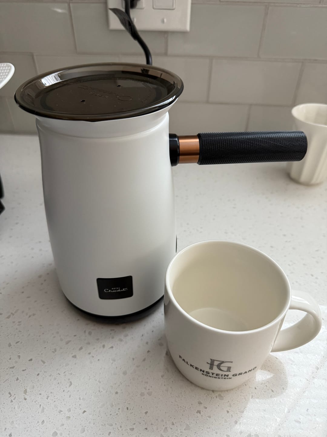 Customer photo review of Classic 70% Hot Chocolate Flakes
