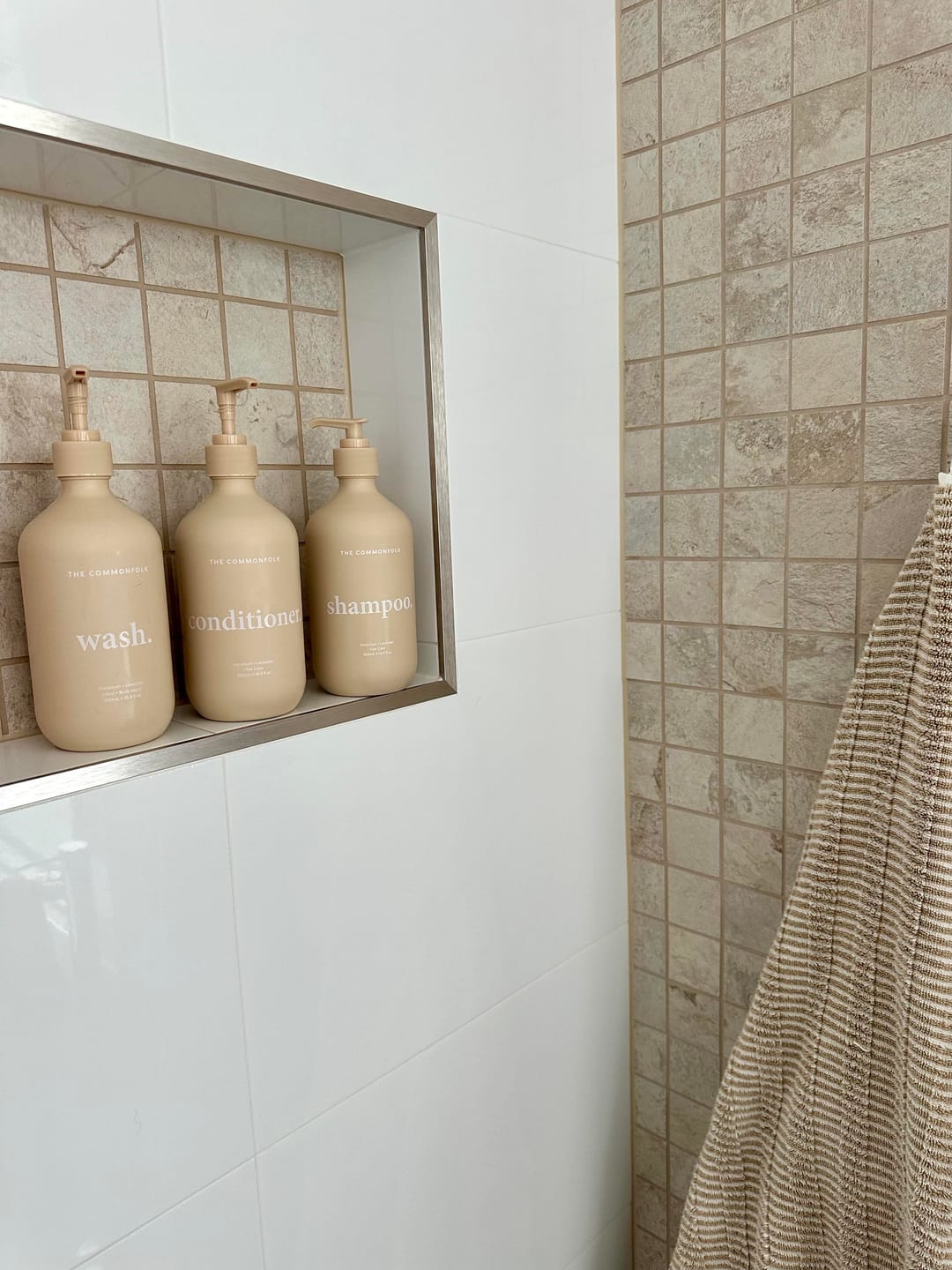 Customer photo review of Keep It Simple Shampoo + Conditioner Kit - Nude