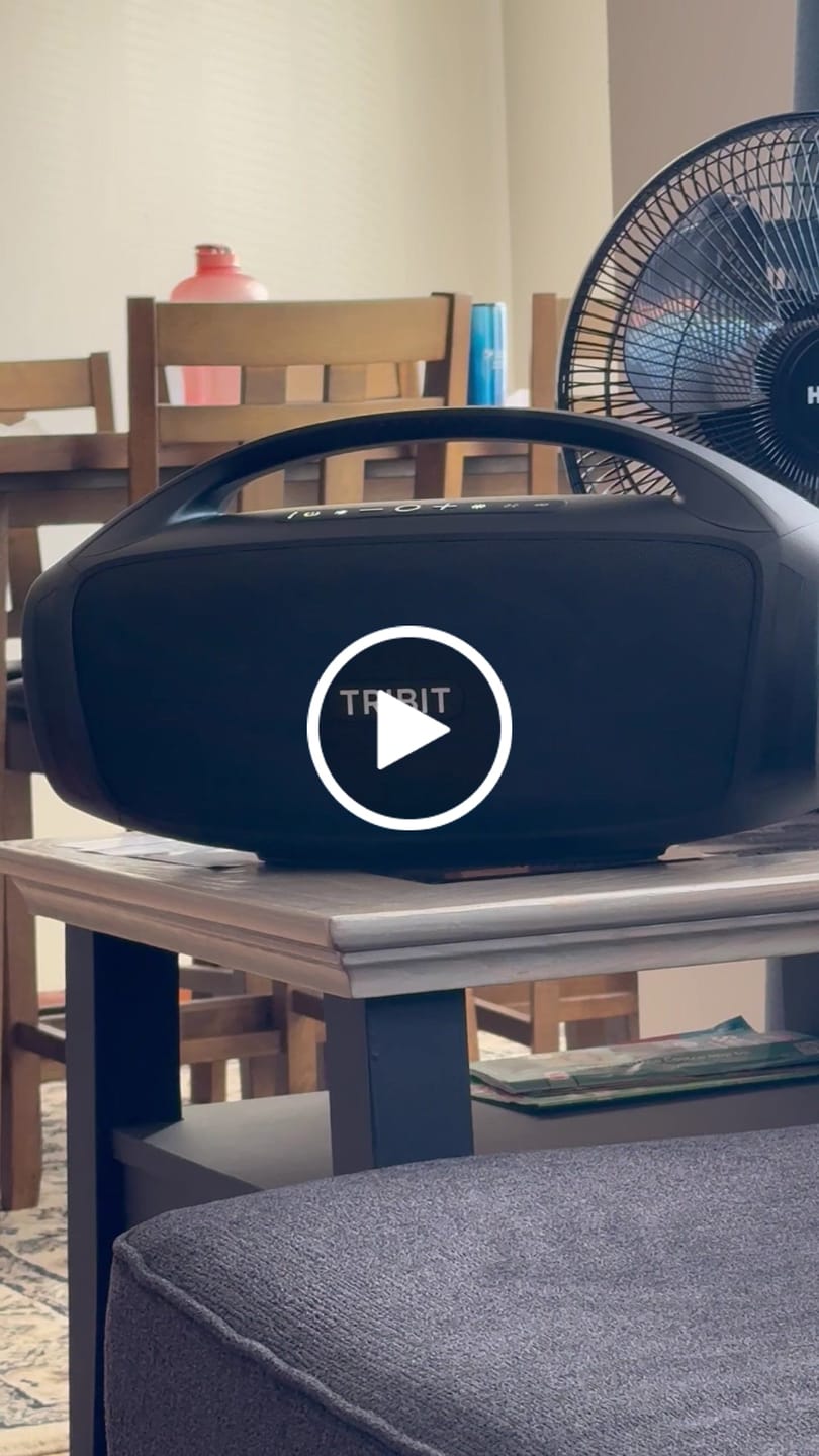 Customer video review of TRIBIT StormBox Blast 2 Portable Bluetooth Speaker