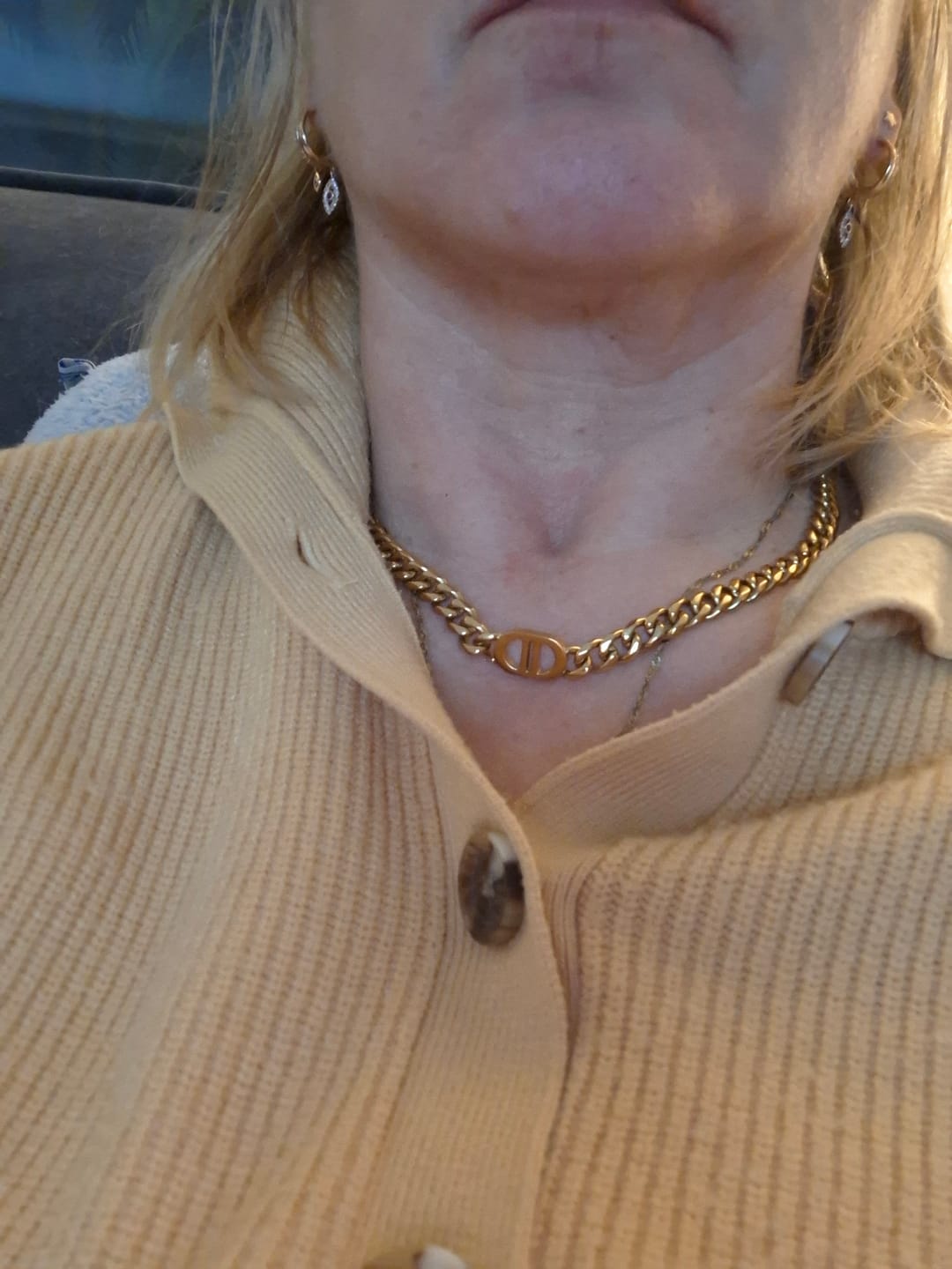 Customer photo review of Prestige Halskette | 18K vergoldet