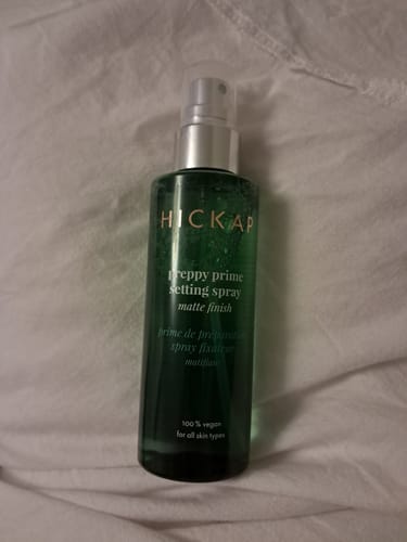 Customer photo review of Preppy Prime Setting Spray - Matte Finish