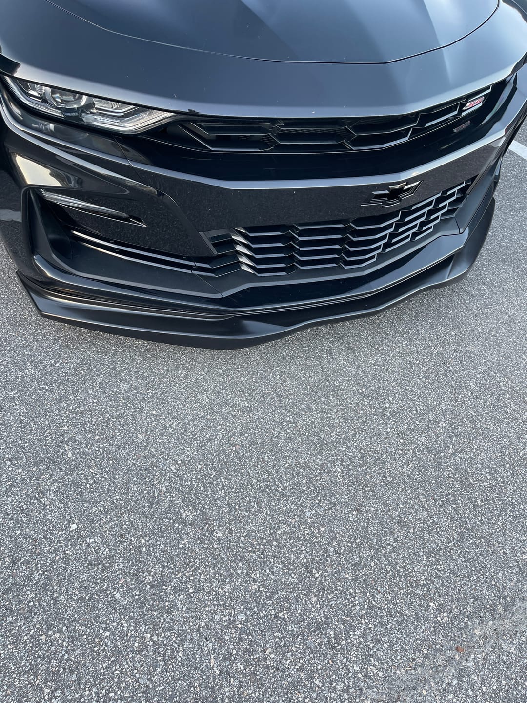 Customer photo review of 6th Gen Camaro SS T6 Performance Front Splitter