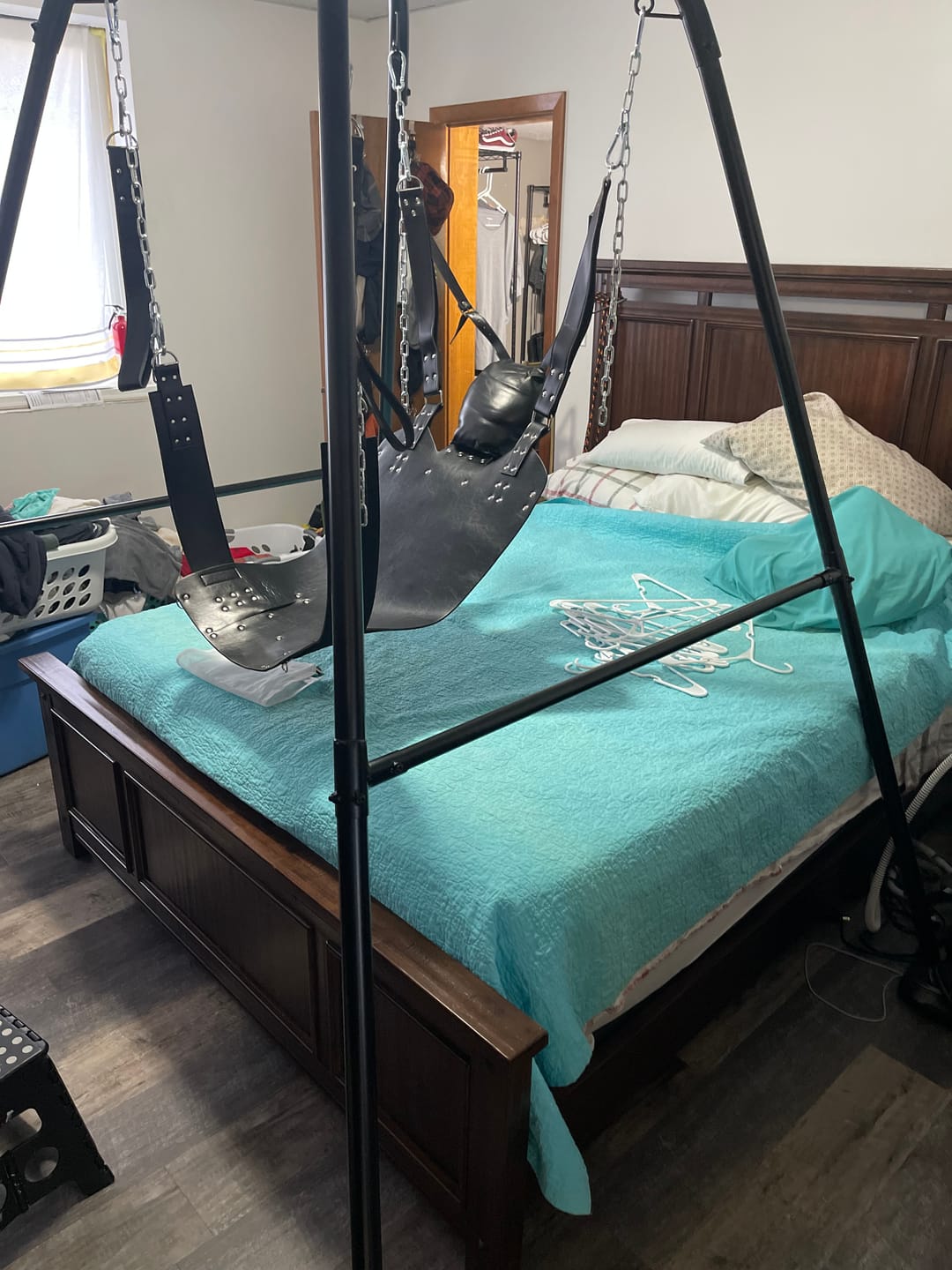 Customer photo review of Extreme Sling and Swing Stand