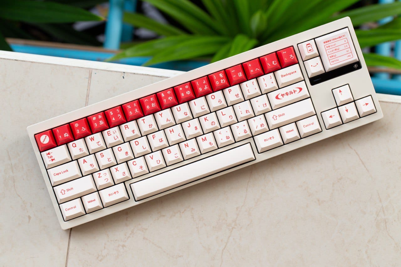 Customer photo review of TUT YAKEYLT CHERRY PROFILE KEYCAPS SET