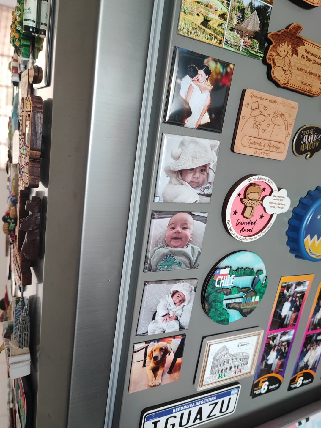 Customer photo review of Pack 9 Imanes personalizados