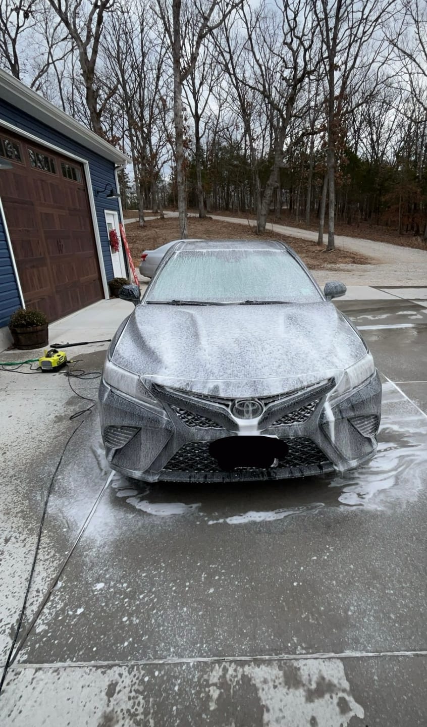 Customer photo review of BLACKLINE® FOAM CANNON 2.0
