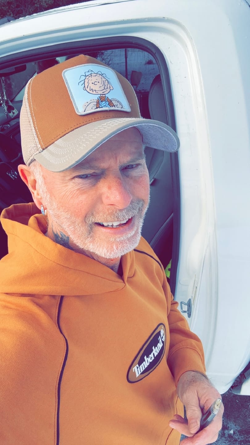 Customer photo review of OVERLORD X Peanuts: Pigpen Trucker Cap