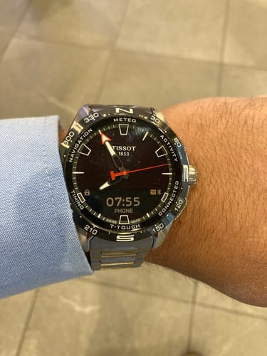Customer photo review of Reloj Tissot T- Touch Connect Solar - 30 funcionalidades Touch screen.