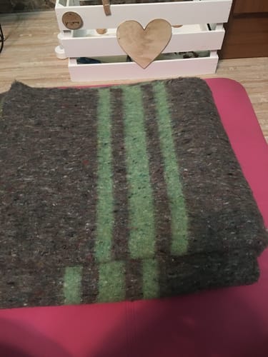 Customer photo review of Manta de Yoga