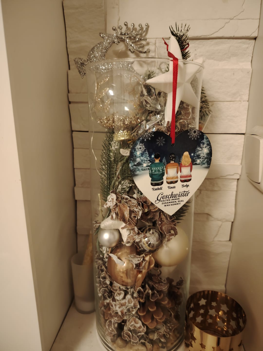 Customer photo review of Weihnachten mit der Familie - Familien-Baumschmuck