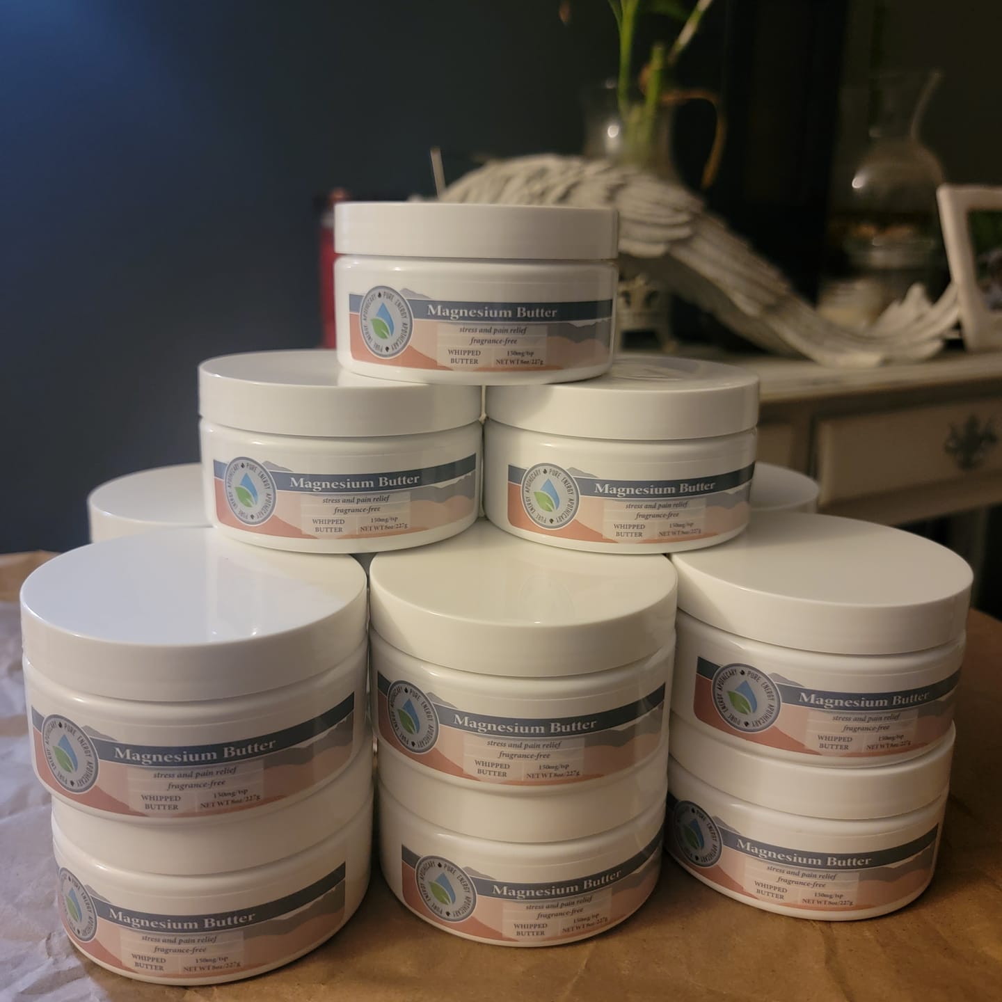 Customer photo review of Magnesium Whipped Butter 8oz (Pure & Natural, Unscented)