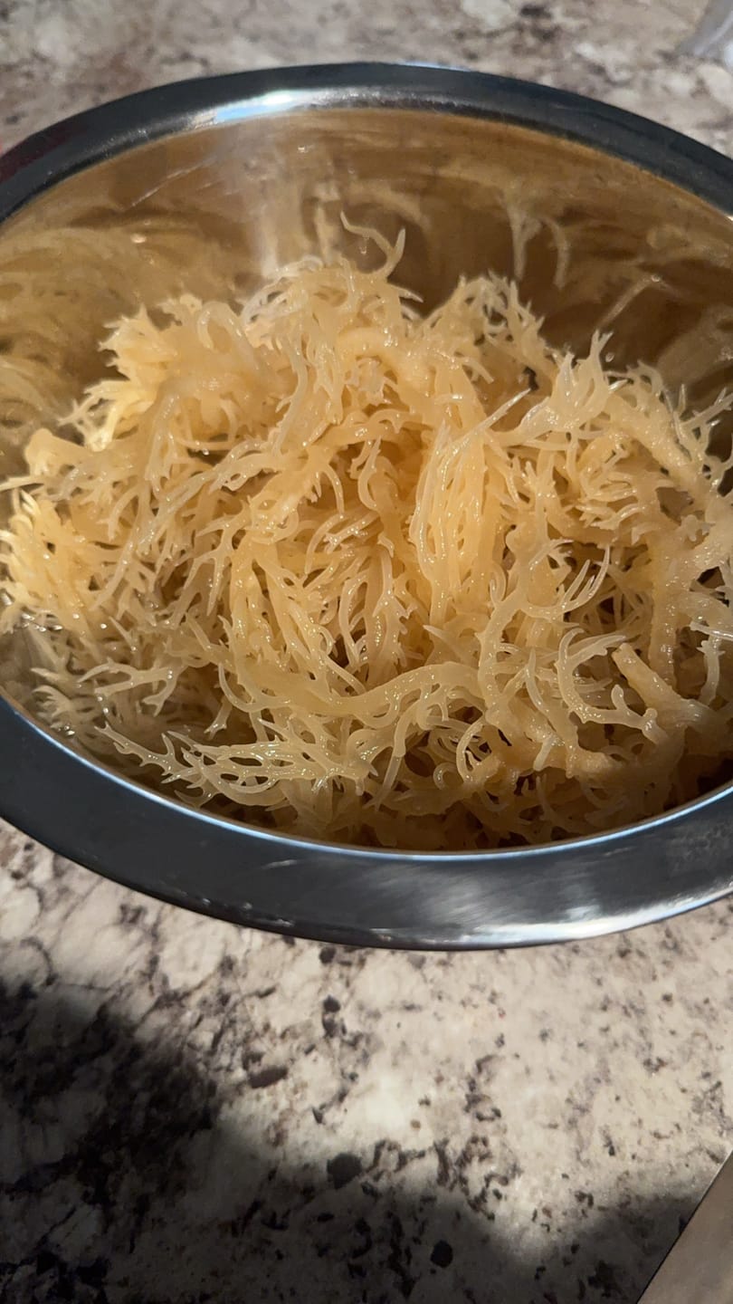 Customer photo review of PREMIUM RAW SEA MOSS