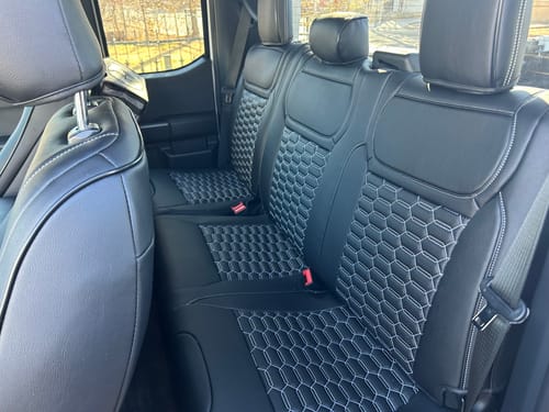 Customer photo review of 2021+ Ford F-150 / 23+ F-250 F-350 Custom Seat Covers