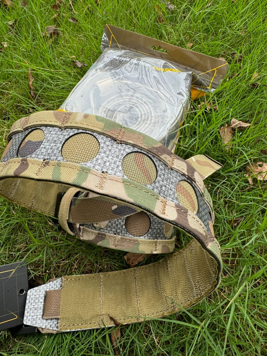 Customer photo review of Bison Lightweight Tactiacl Belt
