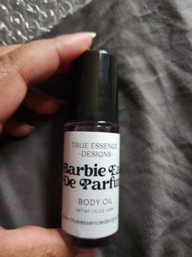 Customer photo review of Barbie Eau de Parfum Body Oill  - Women