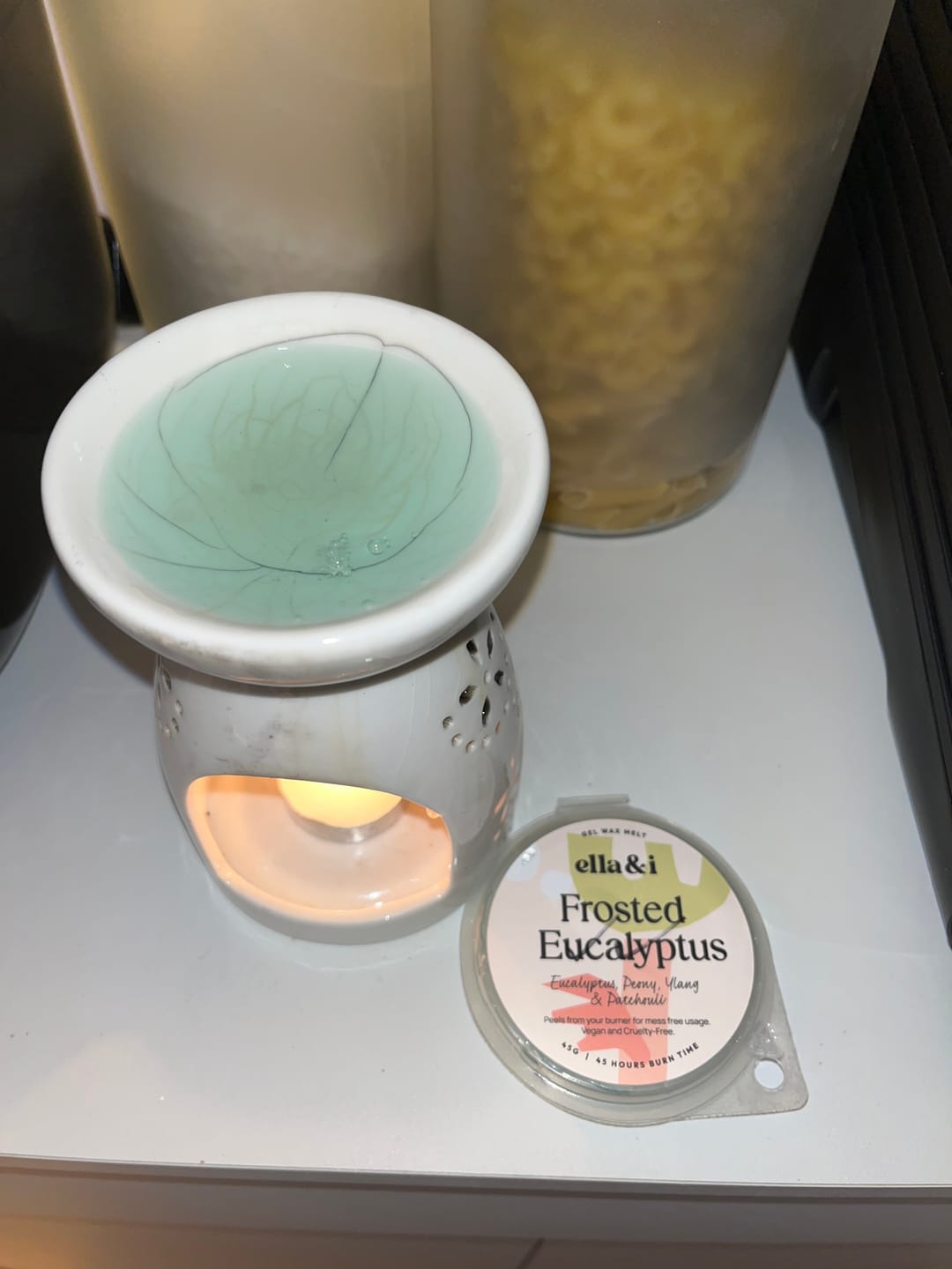 Customer photo review of Frosted Eucalpytus Gel Melt