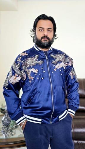 Customer photo review of Double Dragon & Phoenix Sukajan Souvenir Jacket