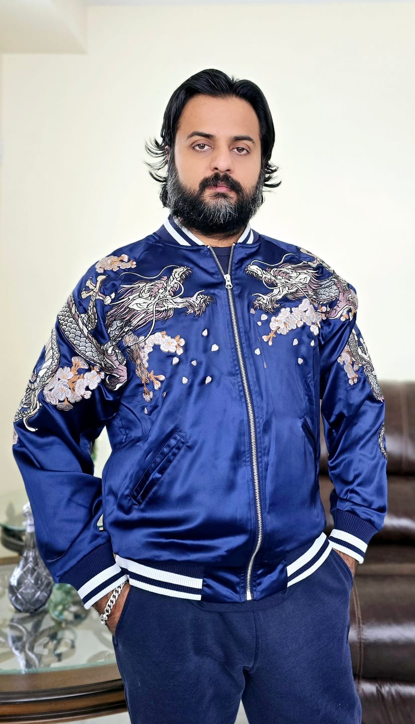 Customer photo review of Double Dragon & Phoenix Sukajan Souvenir Jacket