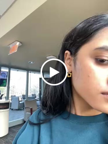 Customer video review of Silver Delfina Hoops