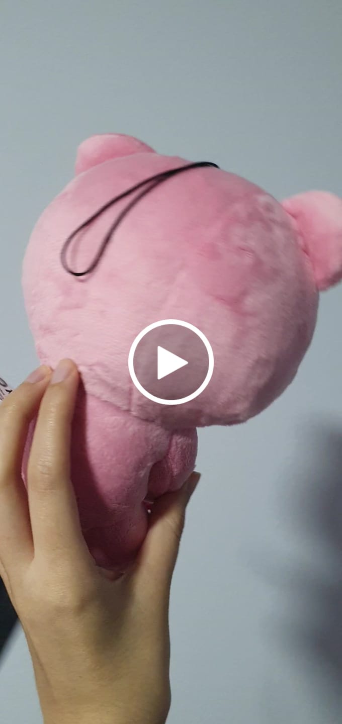 Customer video review of Poseable Gloomy Bear 8" Plush