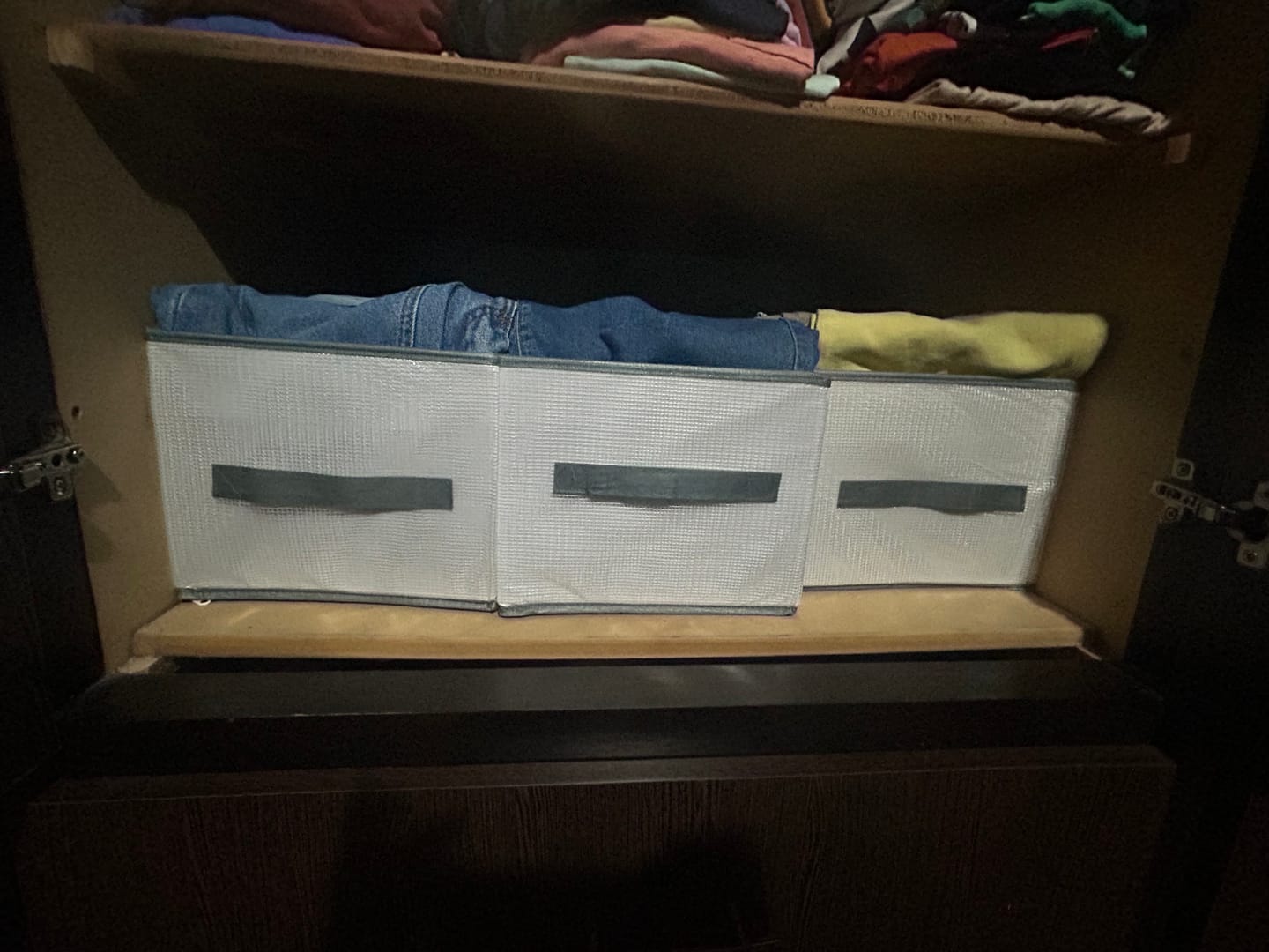 Customer photo review of Organizador Clot para Ropa con 8 Divisiones Milhome