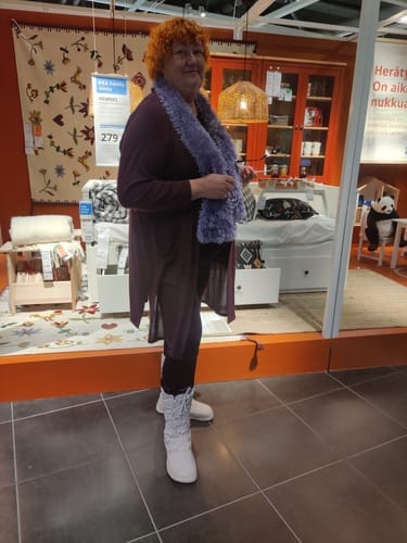 Customer photo review of Vaistoa Hanki | Barefoot Winter Boots