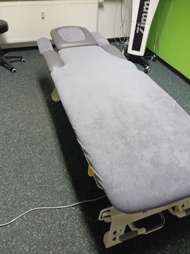 Customer photo review of Frottee Bezug für Therapieliegen Evero ERGO V4, X7 Graphit