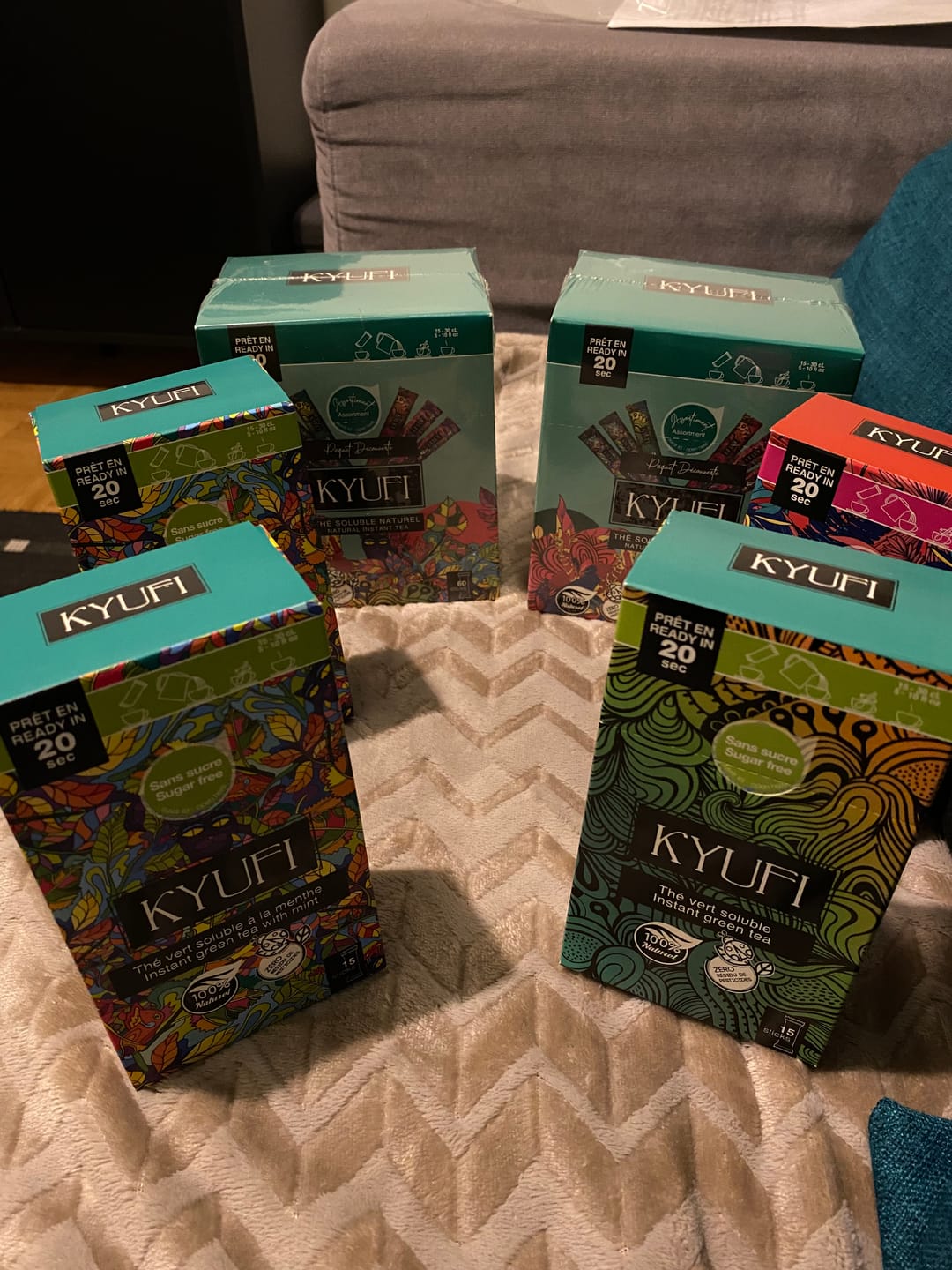 Customer photo review of Thé Noir Instantané À La Menthe - Recette Authentique
