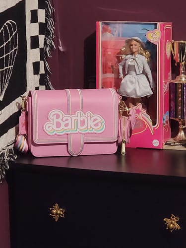 Customer photo review of Loungefly Mattel Barbie 65th Anniversary Crossbody