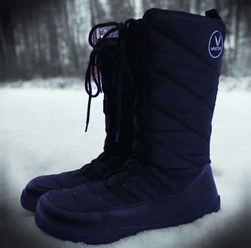 Customer photo review of Vaistoa Hanki | Barefoot Winter Boots