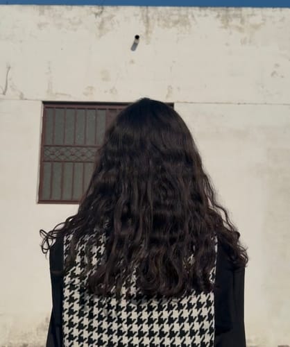 Customer photo review of Leave-in Glossy Conditioner