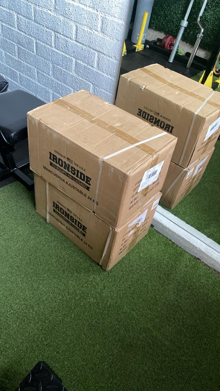 Customer photo review of Mancuerna Ajustable 24 kg IRONSIDE