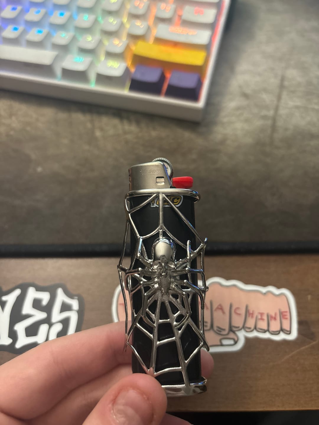 Customer photo review of SPIDER LIGHTER CASE