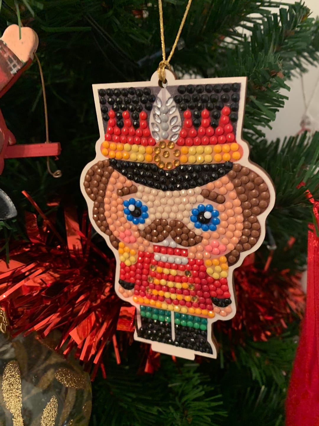 Customer photo review of "Soldier" Crystal Art Buddies Festive Series 4 Decoration