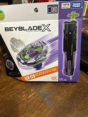 Customer photo review of [Pre-Order Second Lot -20th Nov] Beyblade X UX-09 Samurai Saber 2-70L
