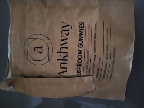 Customer photo review of Mushroom Gummies