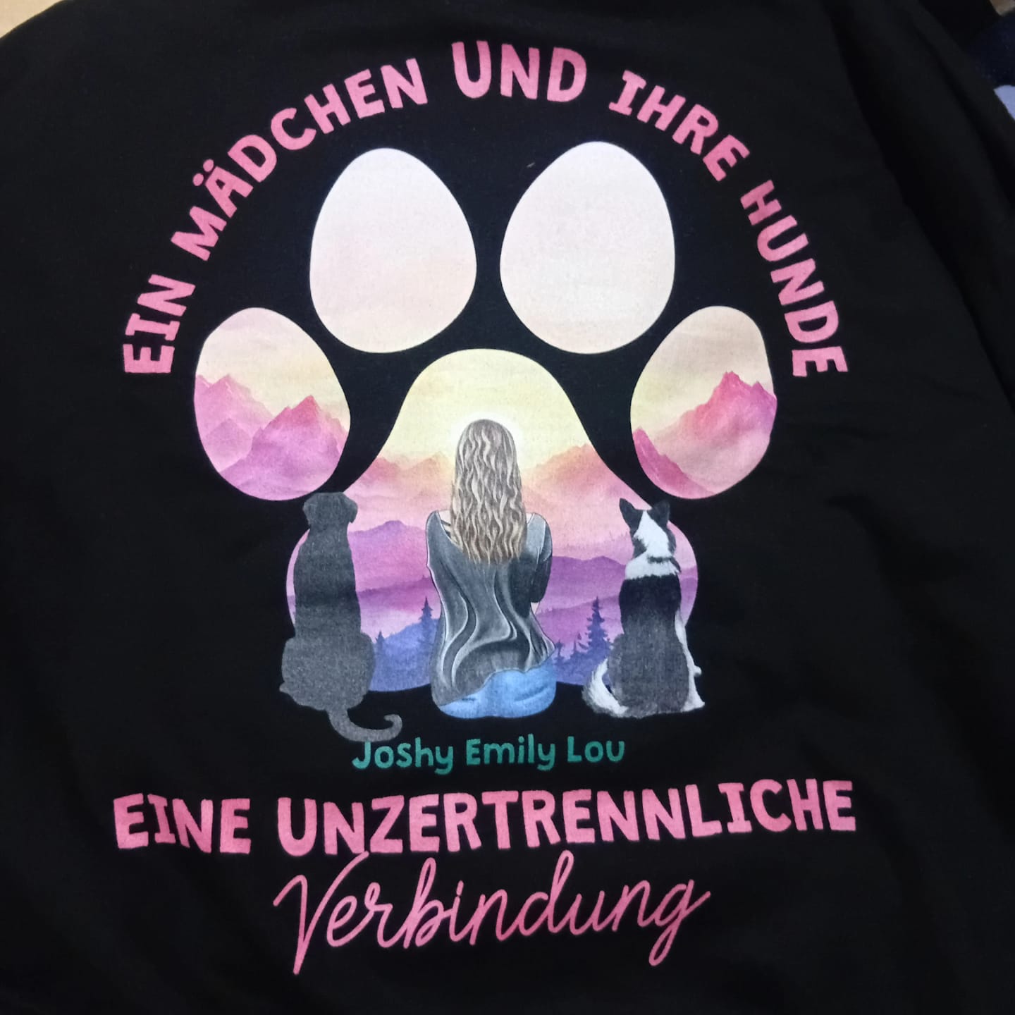 Customer photo review of Kuschelzeit mit Fellnasen Single - Individuelle Decke