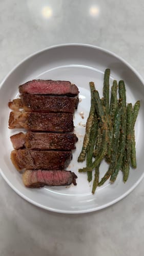 Customer photo review of American Wagyu New York Strip Steak
