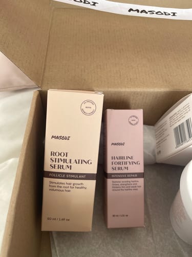 Customer photo review of Scalp Serum Set