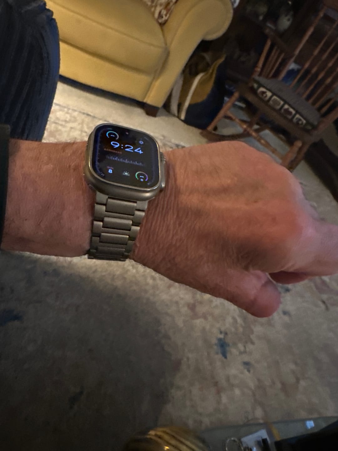 Customer photo review of Titanium Bracelet Pro